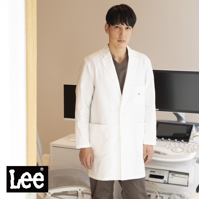 値段アウトレット LMJ06001 ジャケット メンズ Lee 医療用 白衣 看護師 医師 ドクター クリニック 病院 介護 BONMAX その他 